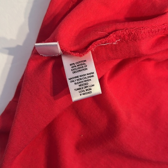 Loft Dress Womens Medium Sleeveless Babydoll Style Pink Scoop Neck casual sun - Picture 10 of 10